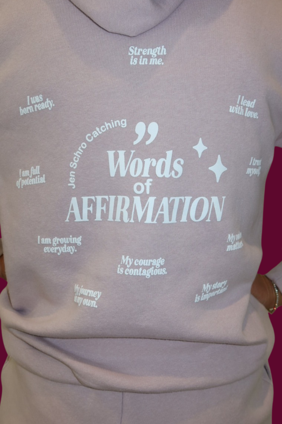 Words of Affirmation Hoodie