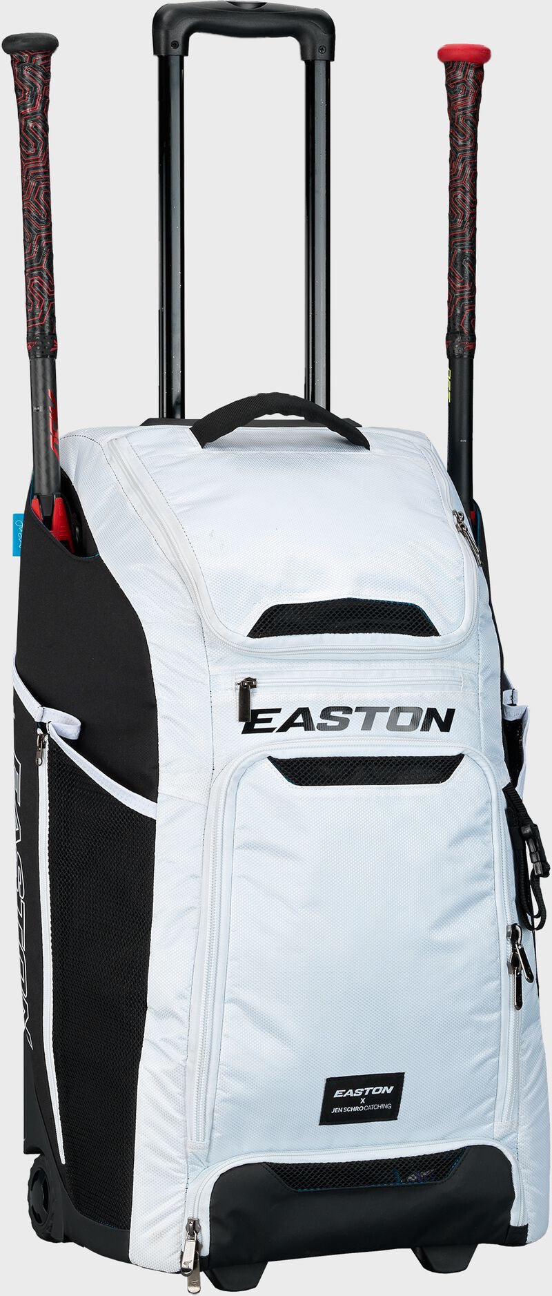 Jen Schro x Easton Catcher's Wheeled Bag -  White