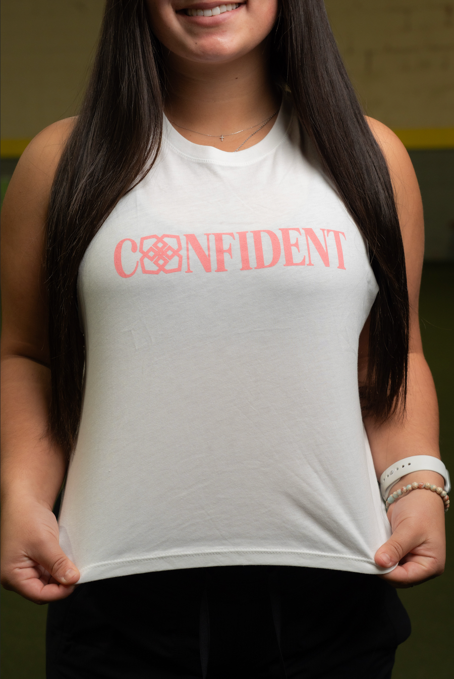 Confident Racerback Tank