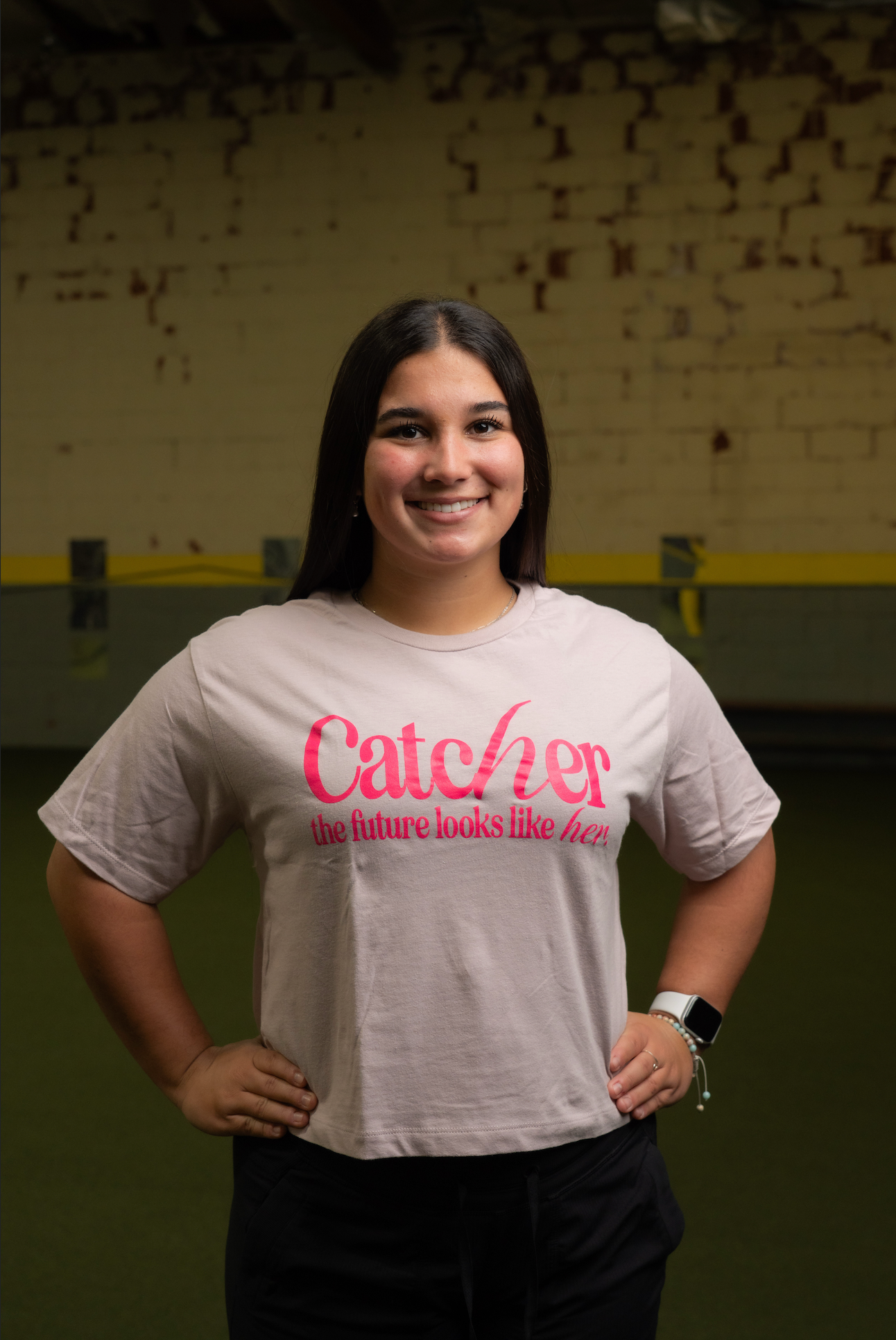 CatcHer Cropped Tee