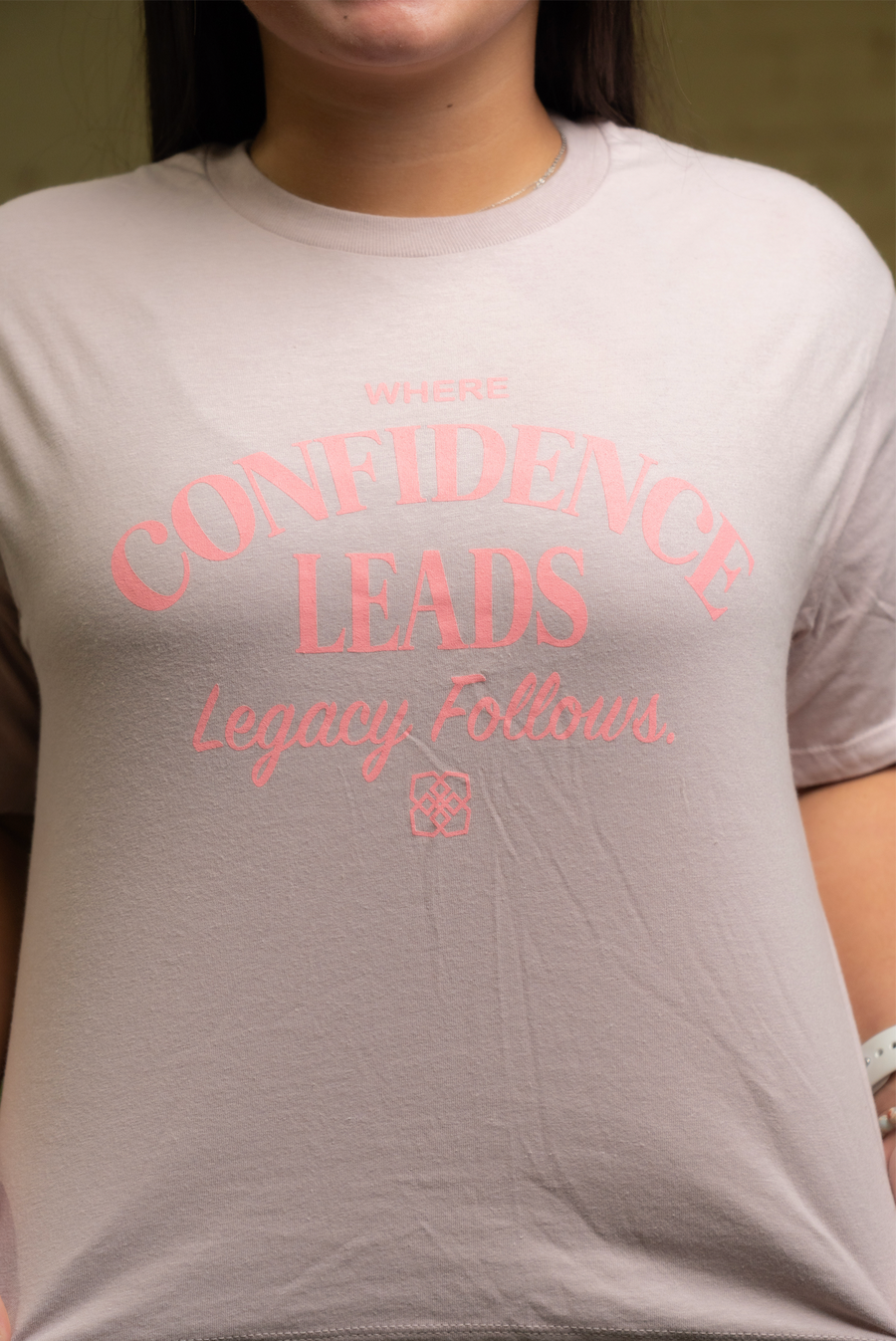 Where Confidence Leads Tee